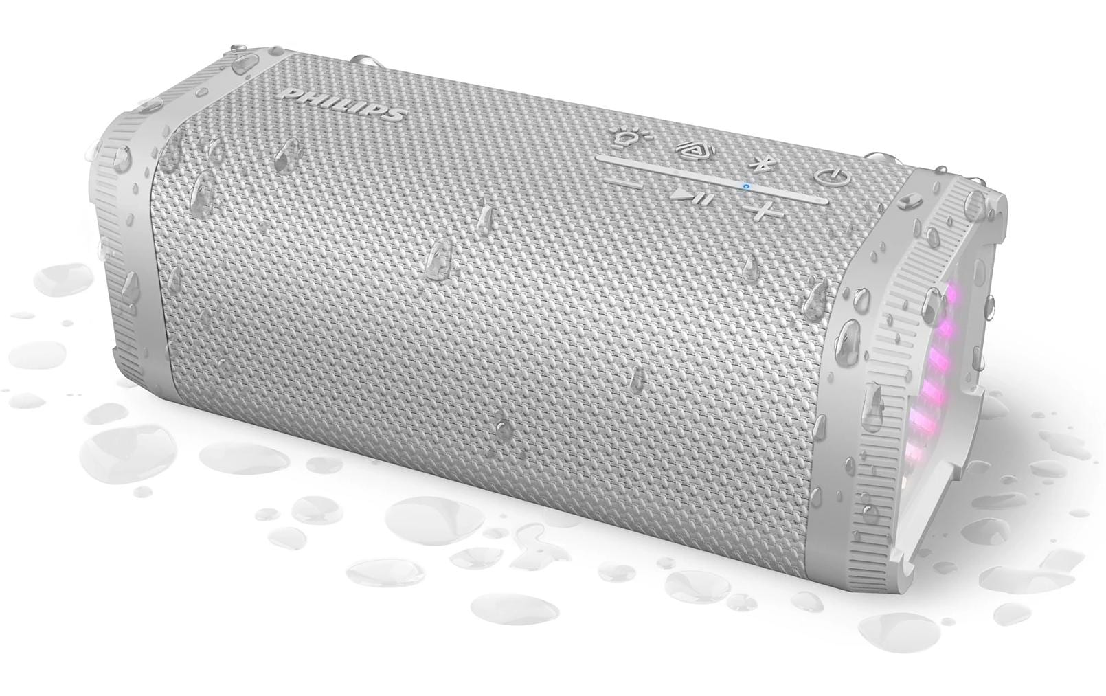 Philips TAS2000W/00, Bluetooth Speaker weiss, bis 20h Akku