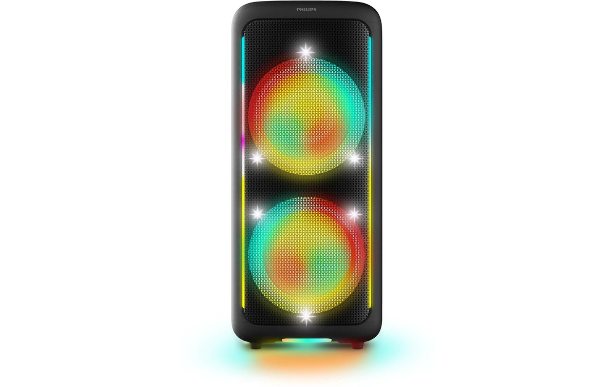 Philips TAX5000E/10, Party Speaker schwarz, 100 W RMS