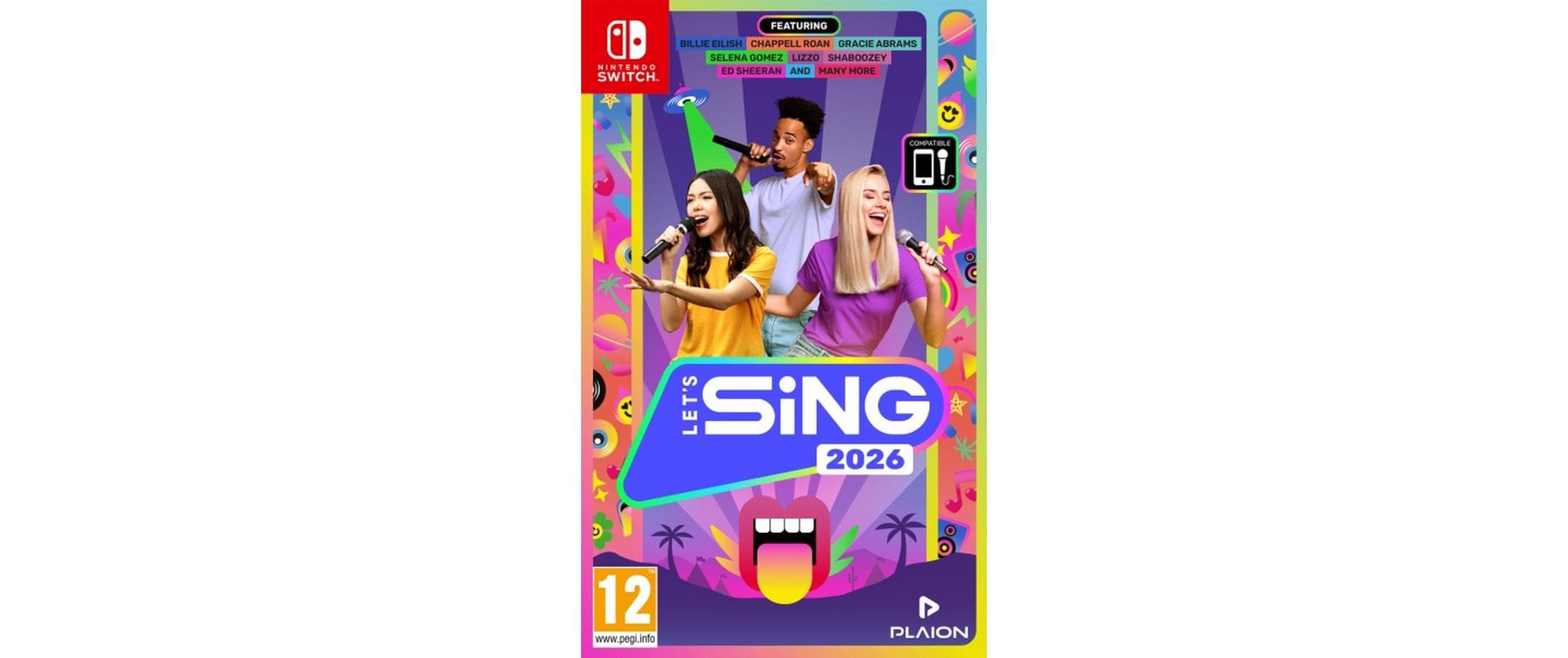 Let's Sing 2026, Switch Alter: 12+, International Version