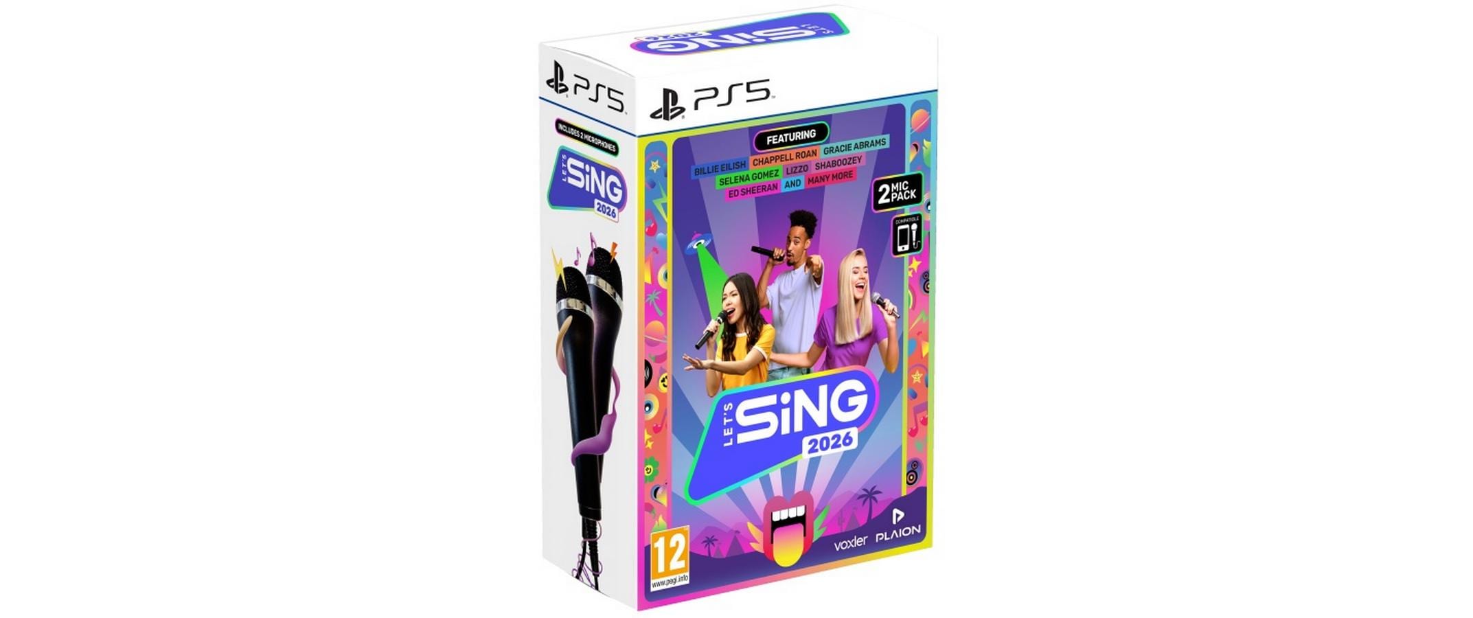 Let's Sing 2026 + 2 Mics, PS5 inkl. 2 Mics, Alter: 12+, Int. Version