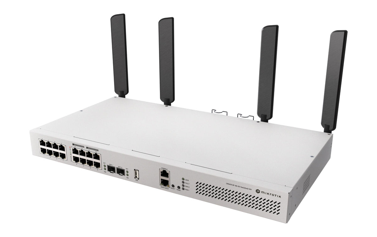 MikroTik CRS418-8P-8G-2S+5AXQ2AXQ-RM Switch 16xGE (8x POE+), 2xSFP+, WiFi-6