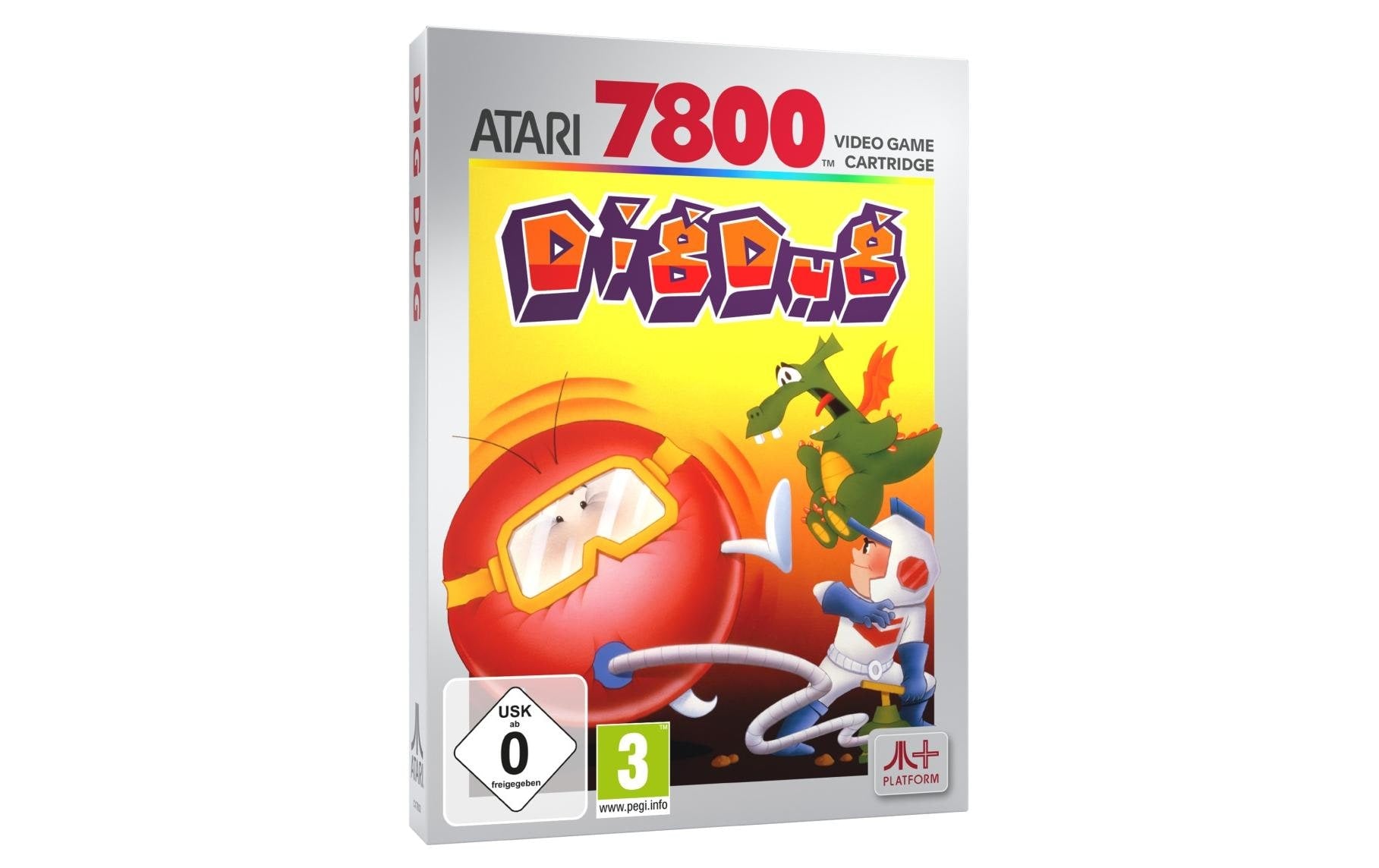 Atari Dig Dug Catridge Atari 2600+/ 7800+/ 7800
