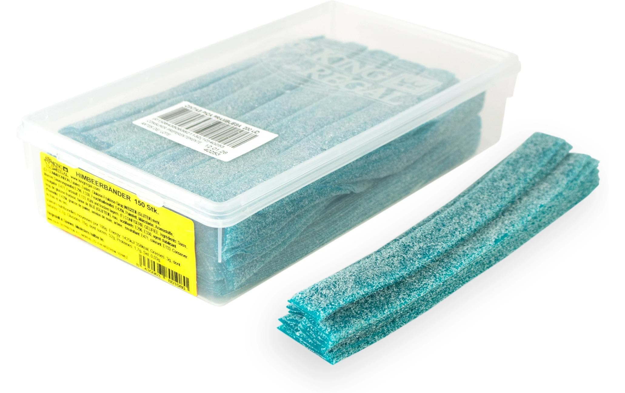 King Regal Sour Strips Himbeer 150 Stück