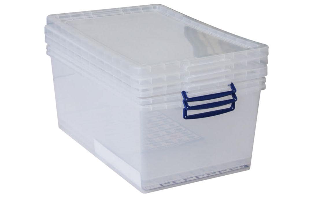 Really Useful Box 3x 62 Liter, klar nestbar