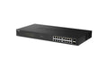 D-Link DGS-1018P/E: 18 Port Gig PoE+ Switch 16x1Gbps PoE+, 2x SFP