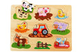 Puzzle Tiere mit Griffli