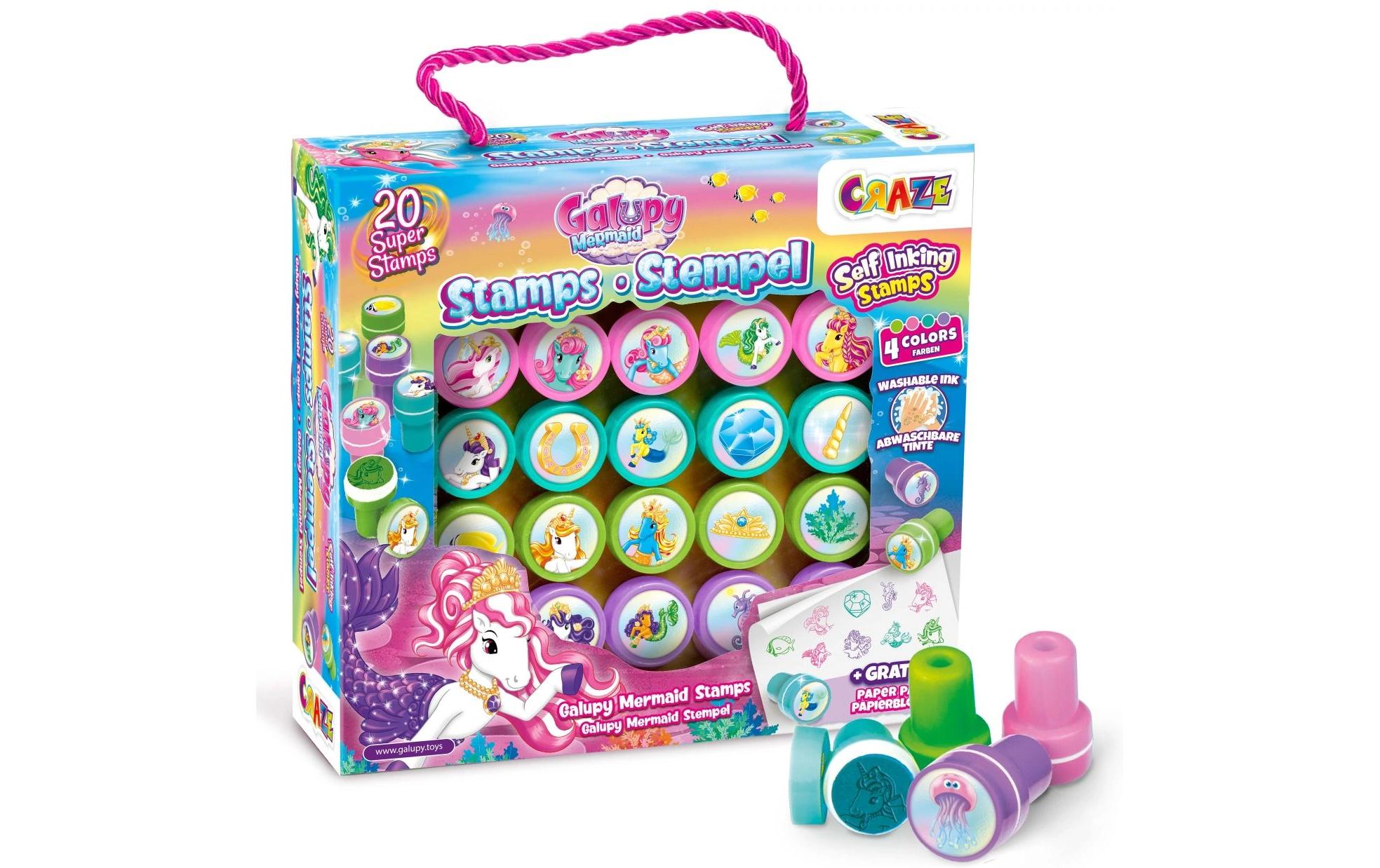 CRAZE Stempel Galupy Mermaid