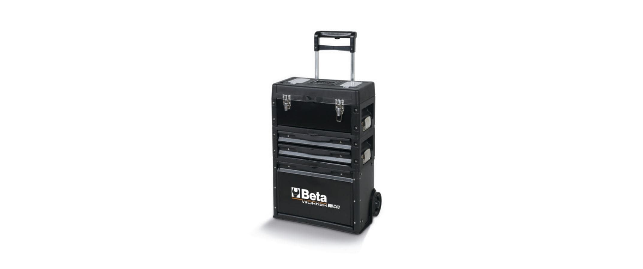 BW 4300E/21 - BETA - Werkzeugtrolley 212-teilig, RAL 7016