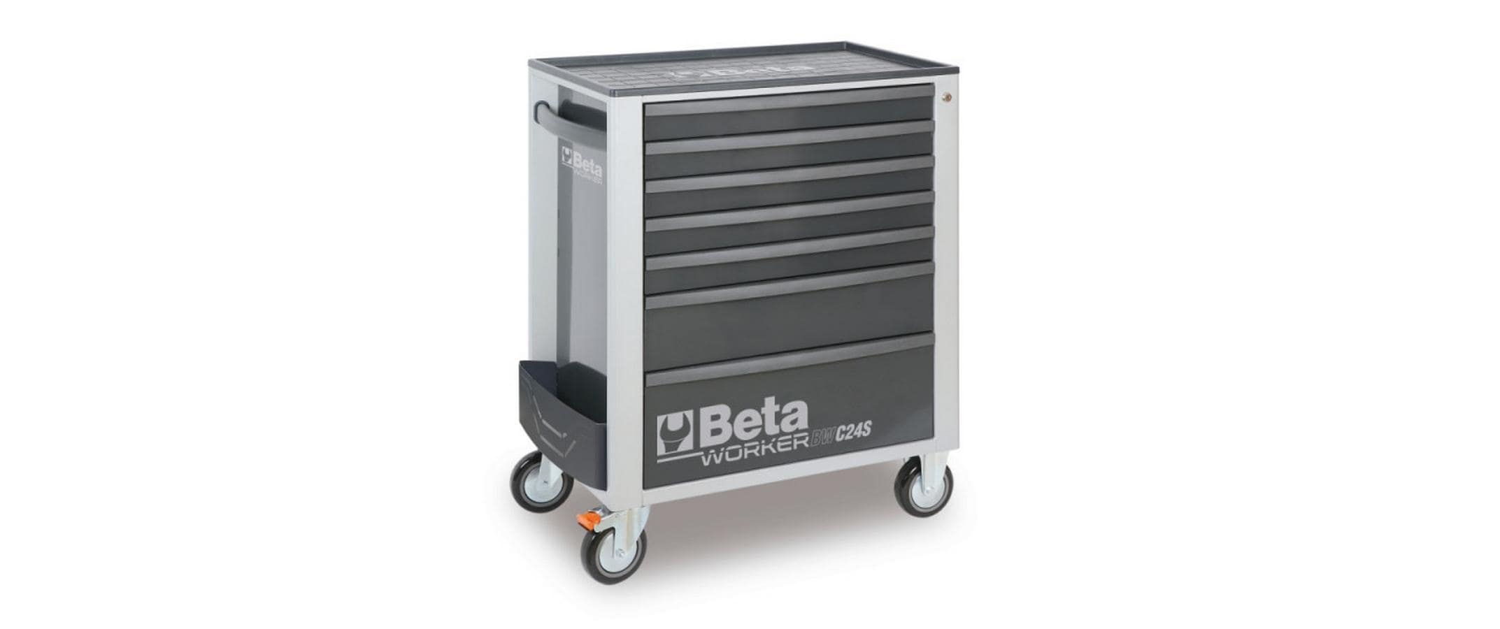 BW 2400S G7 E-M - BETA - Werkstattwagen Grau, 309-teilig.
