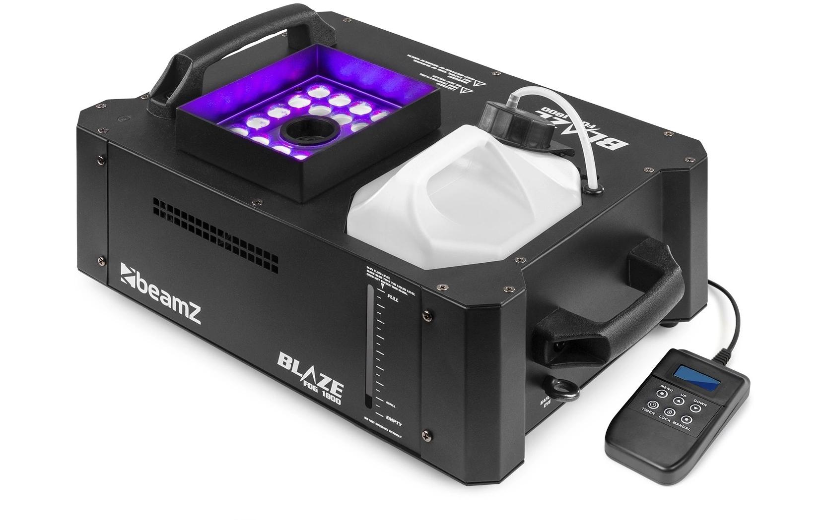 BeamZ BLAZE1800 Nebelmaschine mit LEDs, vertikal, 1800W