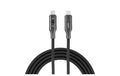 onit USB-SecurityKabel C-C schwarz 1.5m USB3.2Gen2 / 100W / 10Gbps / 4K@60Hz/Switch