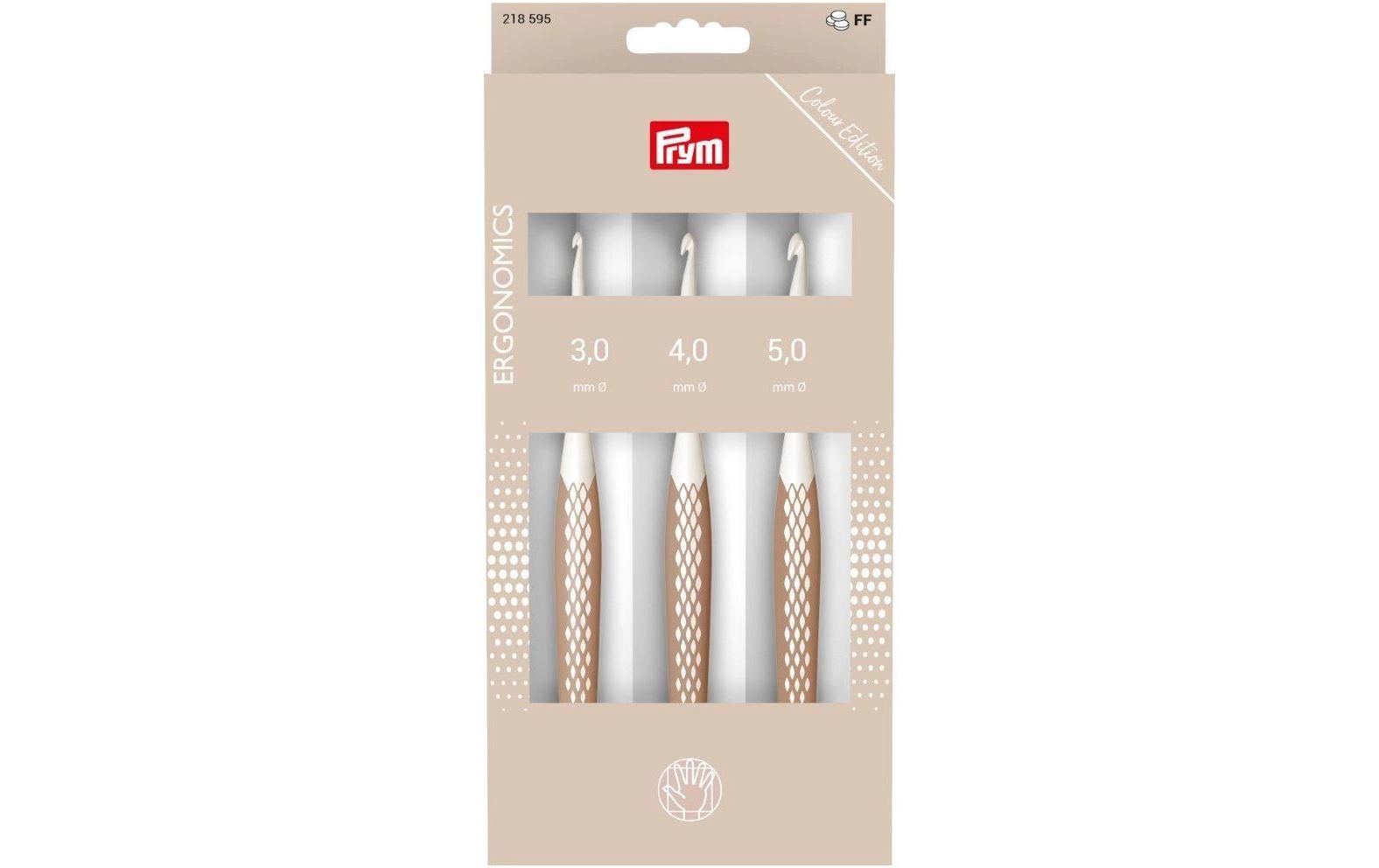 Prym Häkelnadel ergonomics Wolle 3, 4, 5 mm
