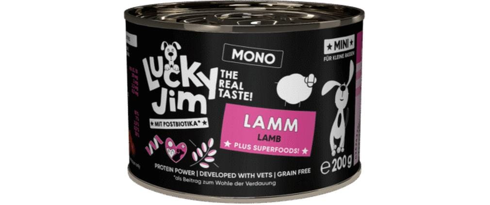 Lucky Jim Mini Mono Lamm 200g