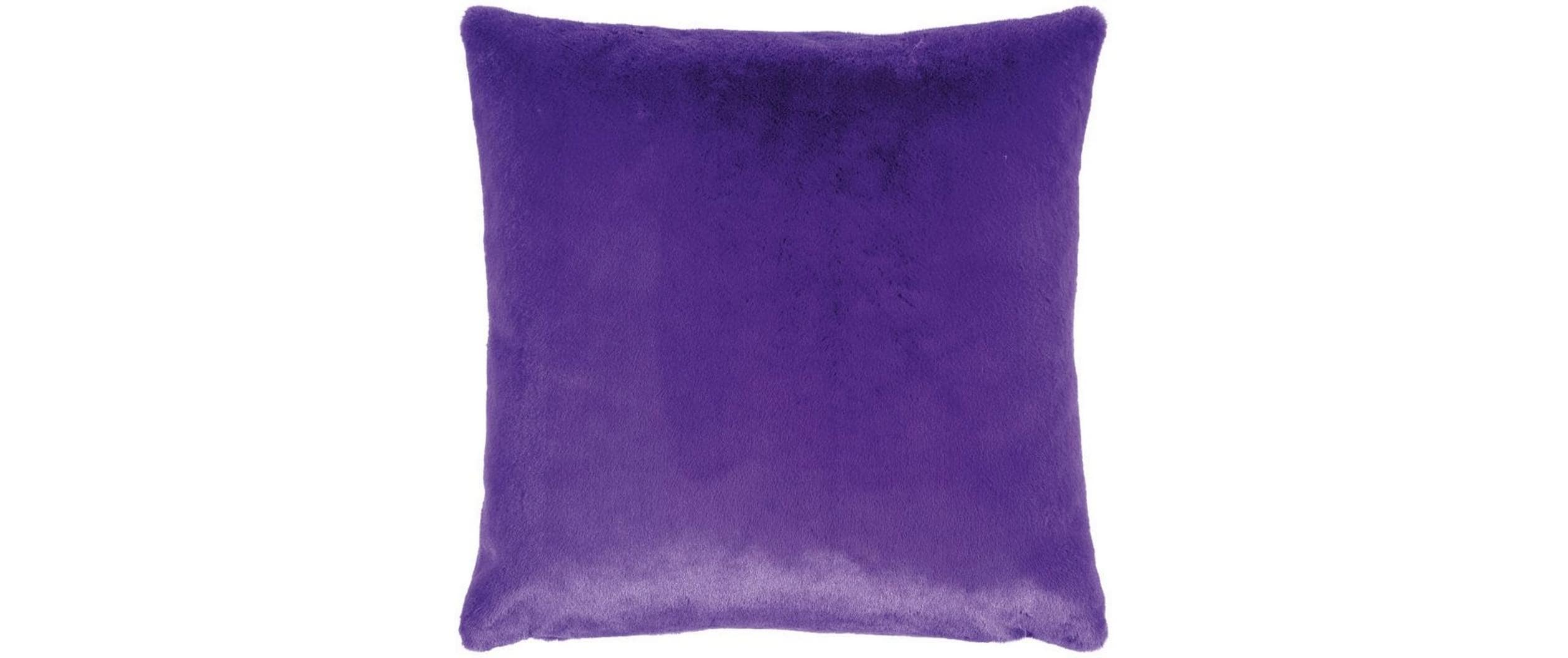 pad Kissenhülle, Gazelle Kunstfell violet, 40 x 40 cm