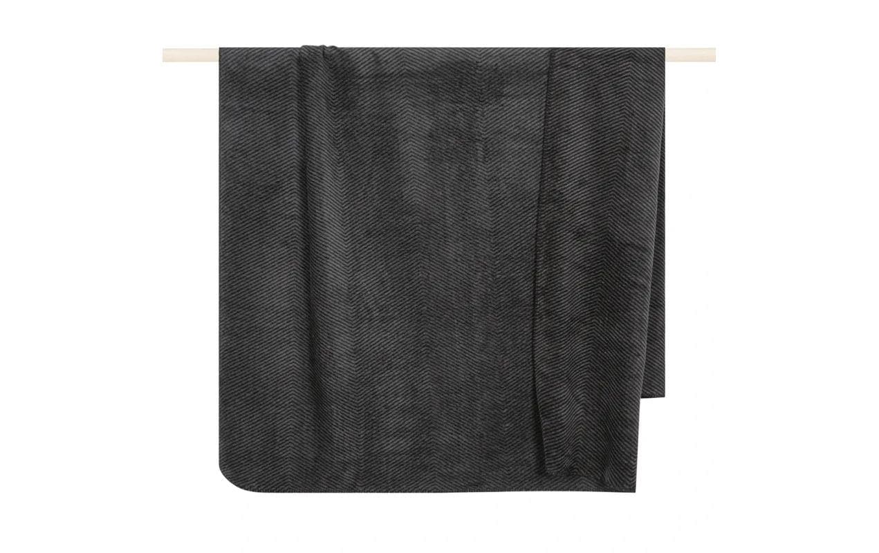 pad Decke, Byron black-mid grey, 150 x 200 cm
