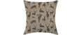 pad Kissenhülle, Herd light brown-brown, 45 x 45 cm