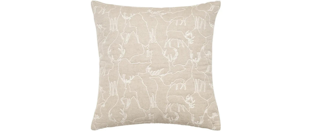 pad Kissenhülle, Wild Deer beige, 50 x 50 cm