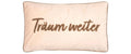 pad Kissenhülle, Letters Träumweiter sand, 30 x 50 cm