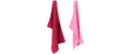 pad Reinigungstücher Monte, 2er Set berry-light pink, 30 x 45 cm, 2er Pack