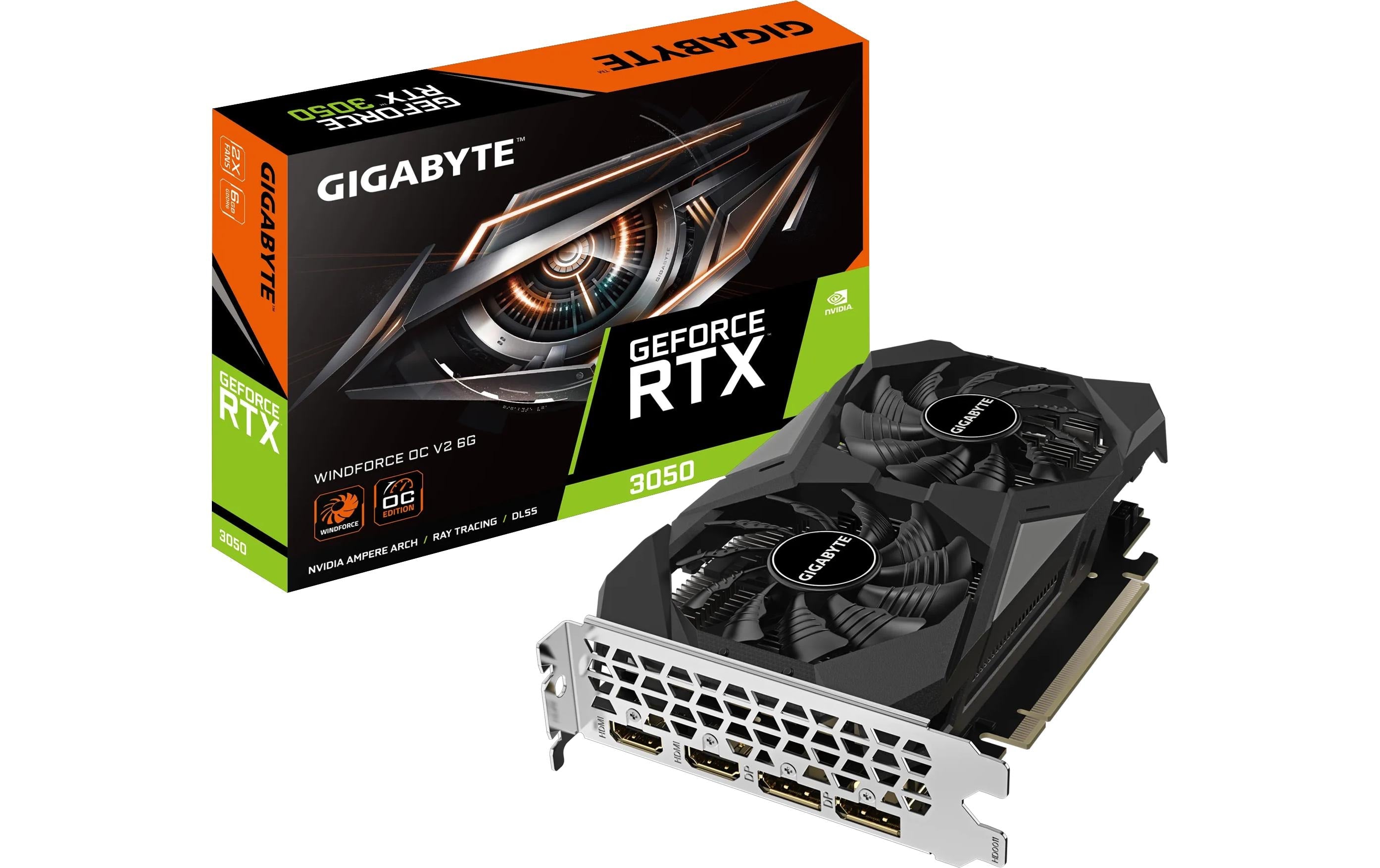 Gigabyte RTX3050 WINDFORCE OC V2 6G