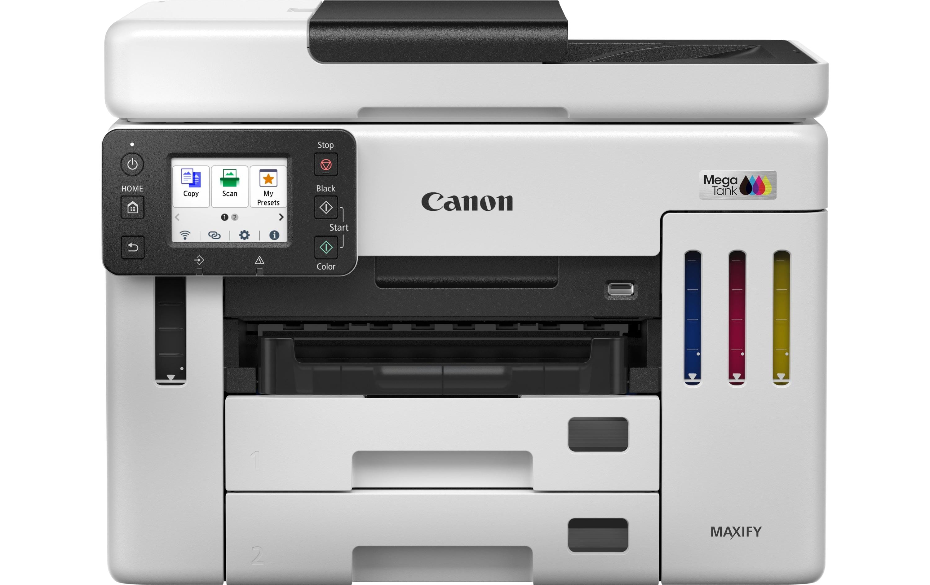Canon MAXIFY GX7150, 3 in 1, USB/WLAN, LAN, Duplex, 50 Blatt ADF, Dual Scan