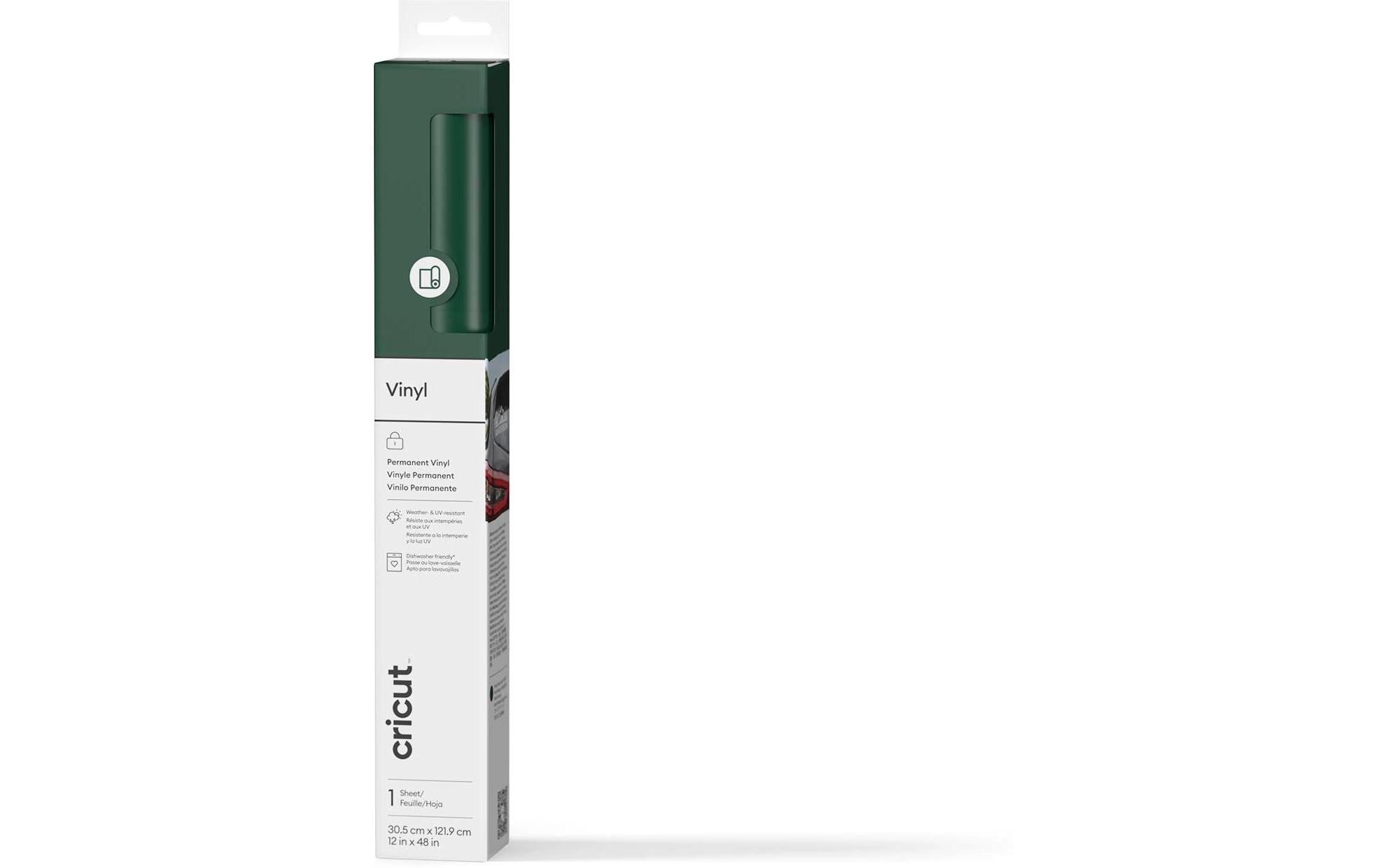 Cricut Vinylfolie Permanent Grün Forest 1 Rolle à 30.5 x 122 cm