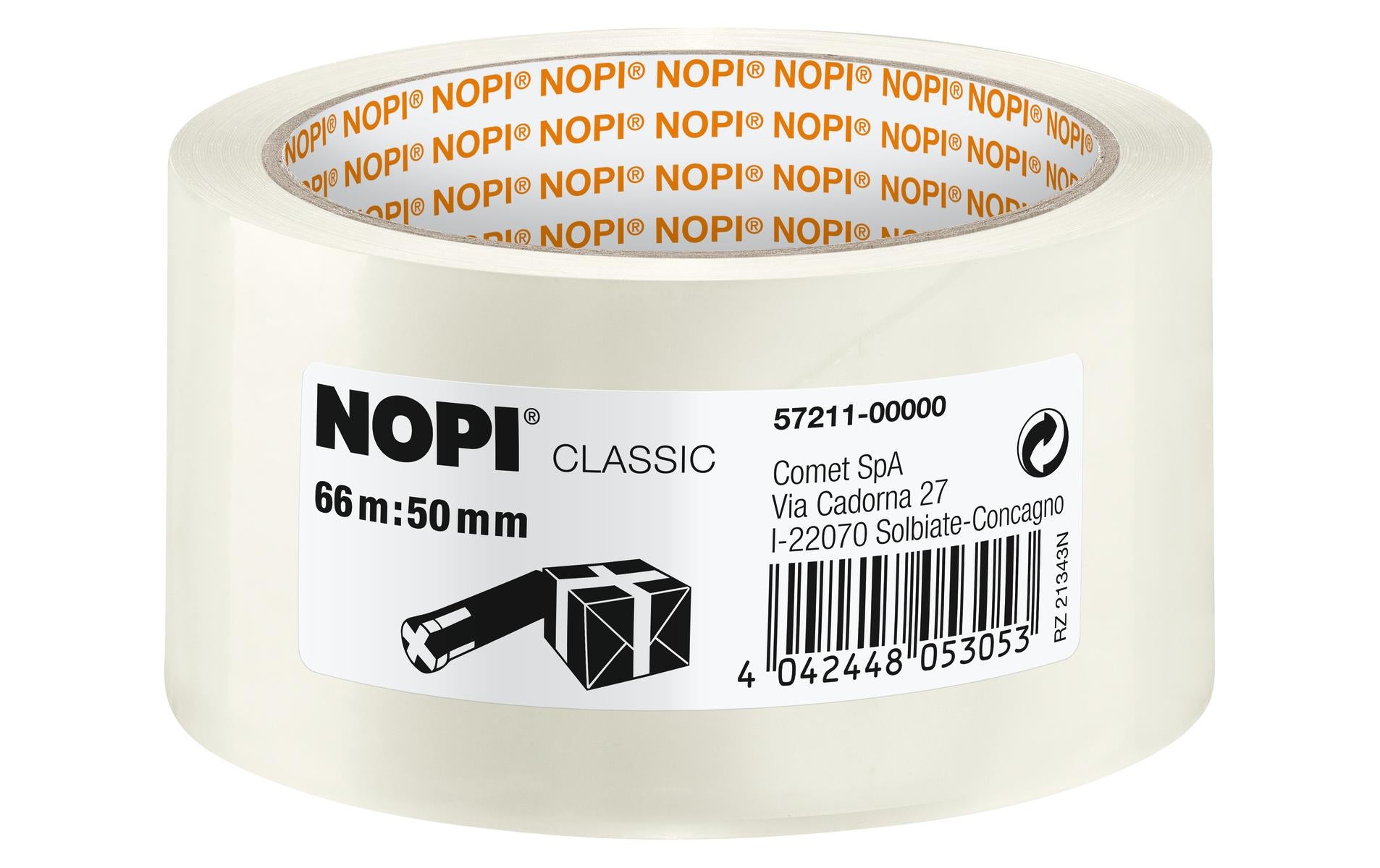 Nopi Classic Packband Braun, 66m:50mm