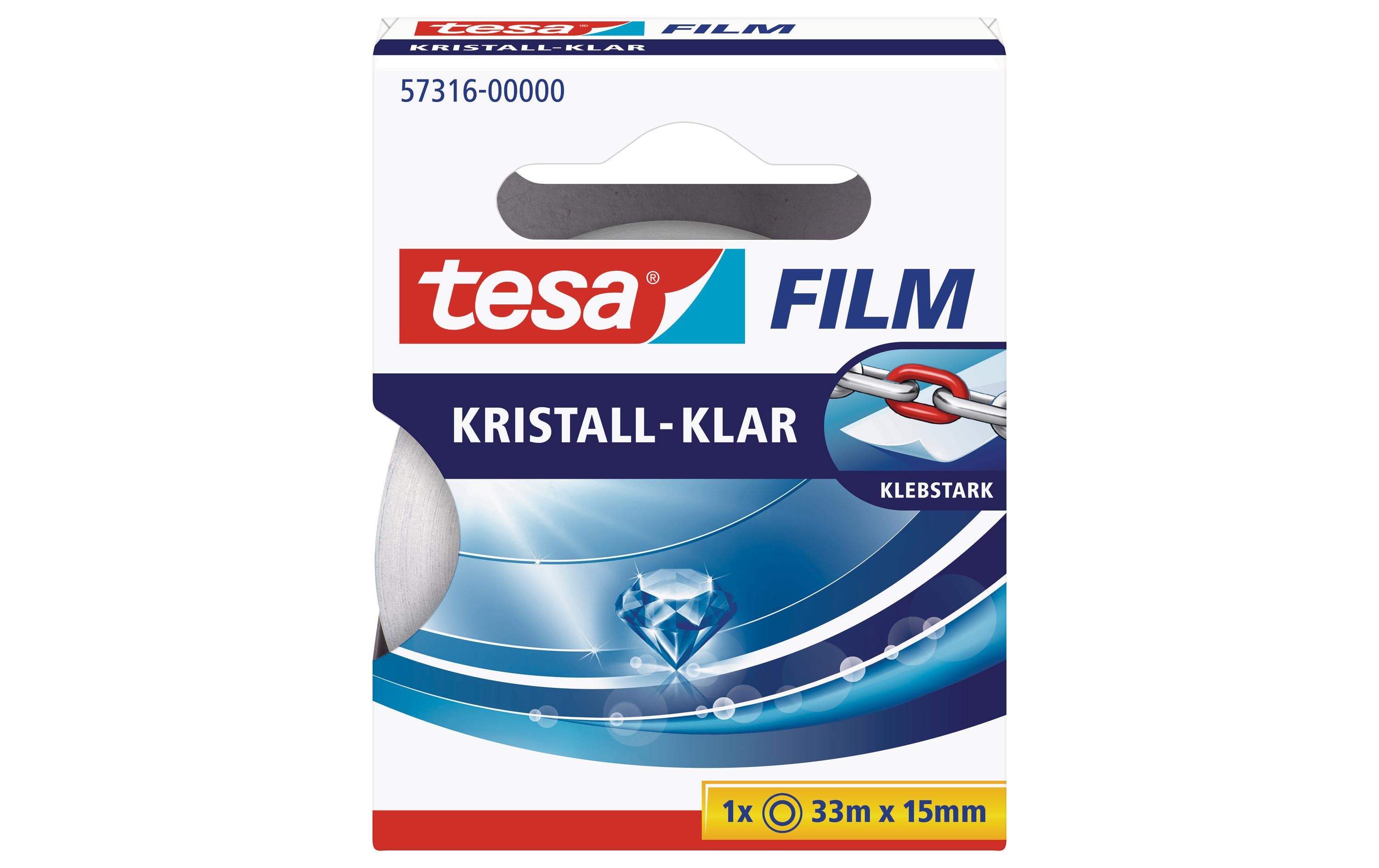 tesafilm kristall-klar 33 m x 15 mm