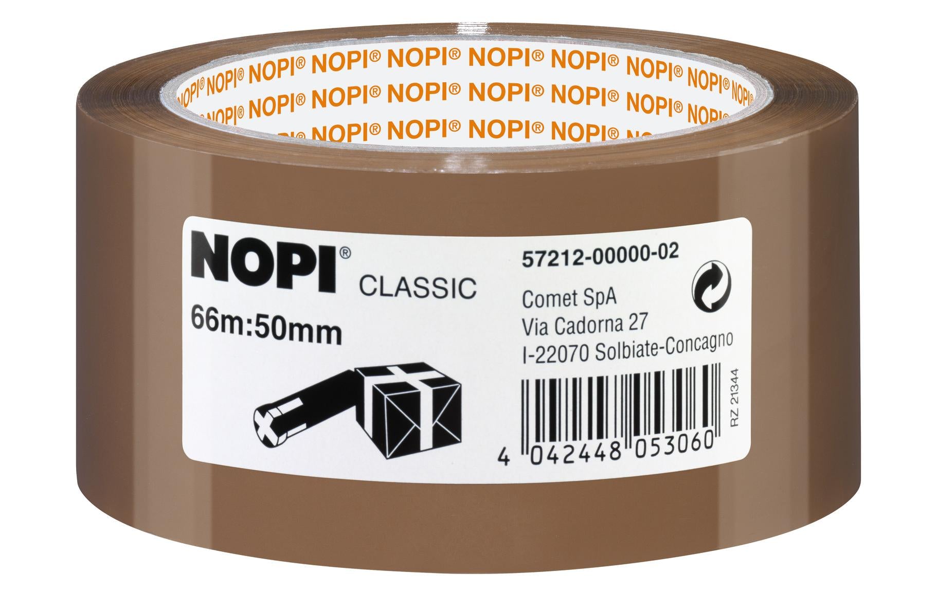 Nopi Classic Packband Braun, 66m:50mm