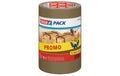 tesapack Packband 3 Rollen 66m x 50mm, braun