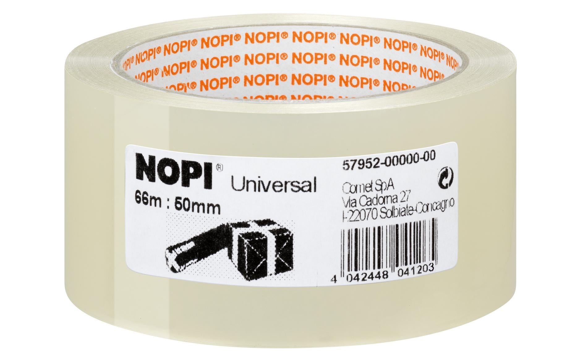 NOPI Packband 66 m x 50 mm - transparent