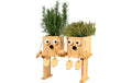 Kräuterschwestern "Laura & Lisa" aus Holz