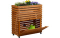 Hochbeet "Rolla" Gr. L, Braun aus Holz