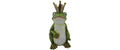 Dameco Dekofigur Froschkönig sitzend Polyresin, 15x14x32 cm (BxTxH)