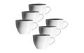 Mäser Kaffeetasse Barca 6 Stück, 23 cl, Weiss