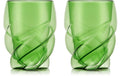 Bodum Pavina Paris Doppelwandgläser 2er Set, Glas translucent grün, 0.27 Liter