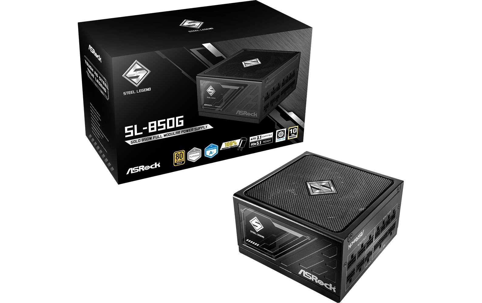 ASRock Steel Legend SL-850G 80+ Gold Power Supply Unit