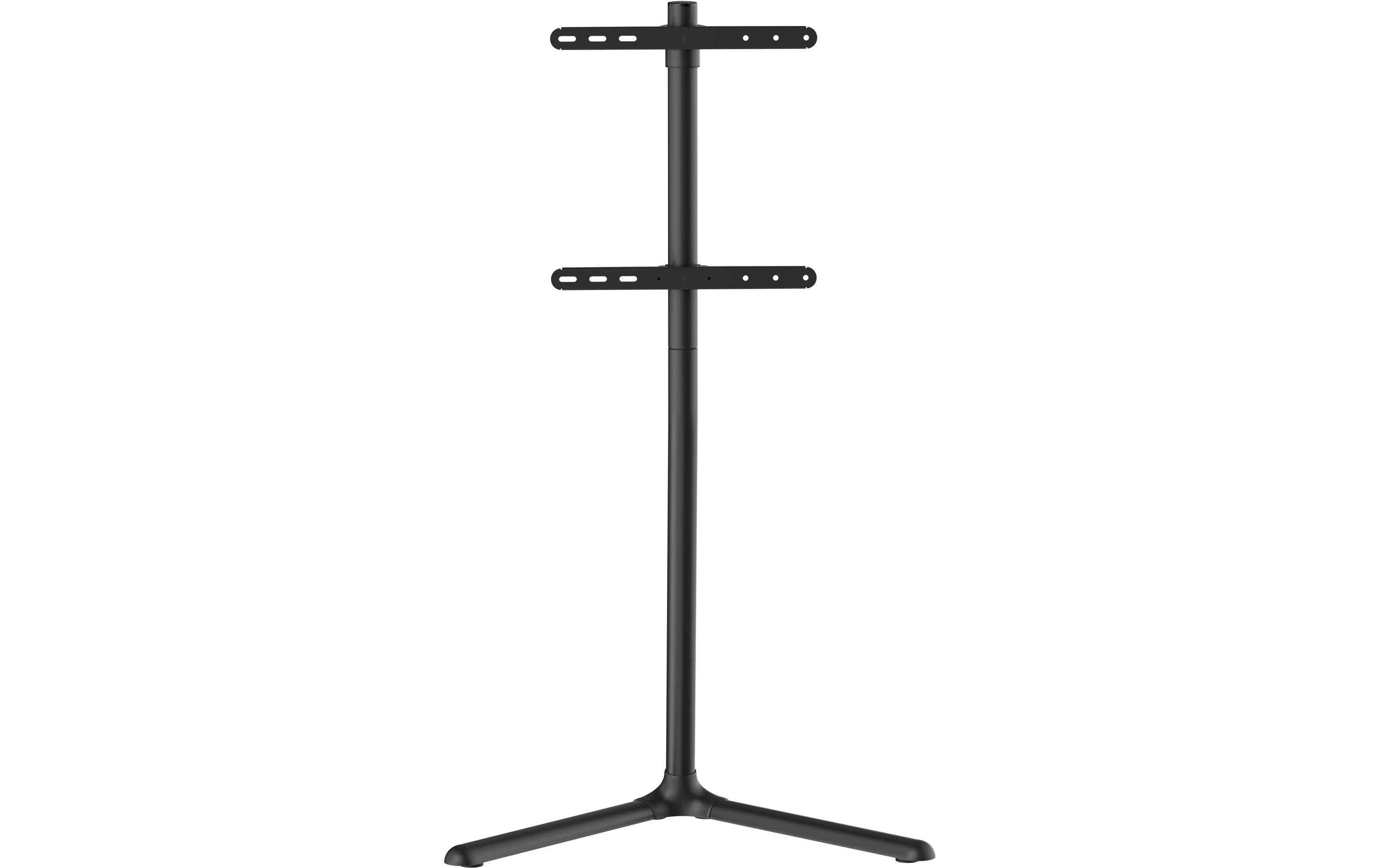 PureMounts höhenverstellbarer TV Standfuss schwarz