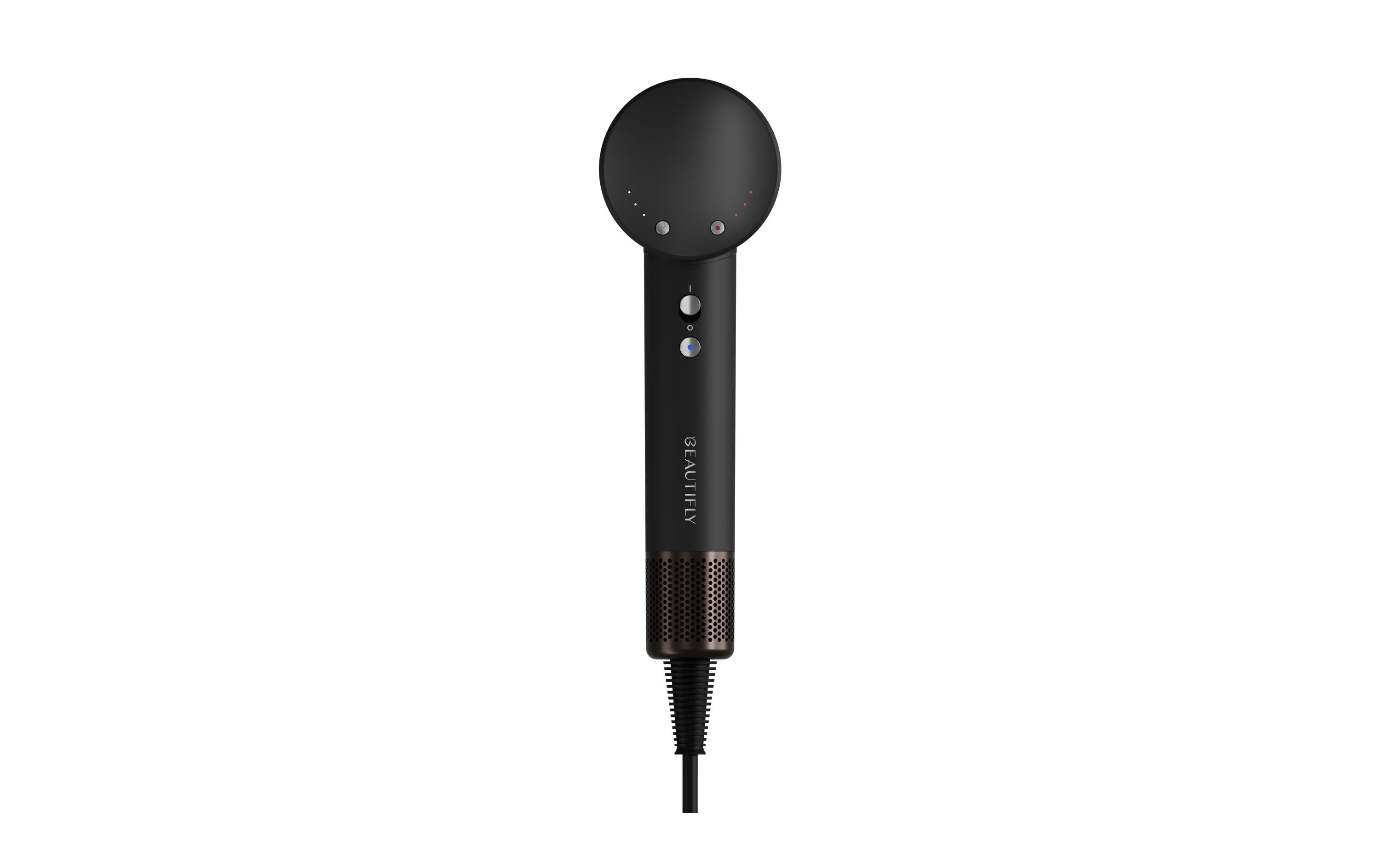 Beautifly Haartrockner Dryfinity Black mit 5 Aufsätzen