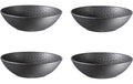 Mäser Schüssel Tiles 4 Stück, 17 cm, Schwarz