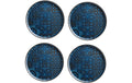 Mäser Speiseteller Tiles UNO flach 4 Stück, 28 cm, Classic Blue