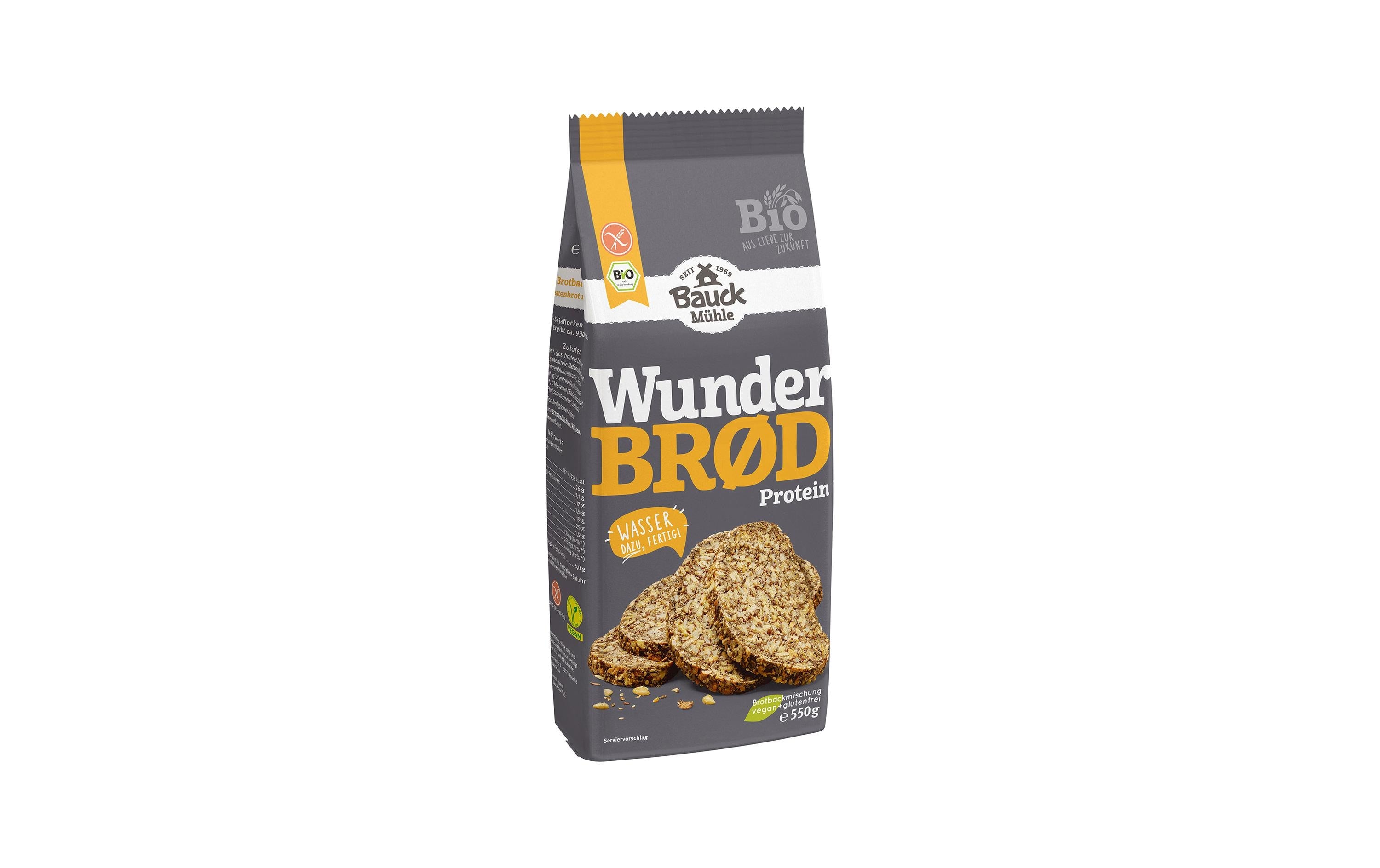 Backmischung Wunderbrot Protein 550 g