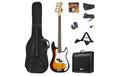 MAX GigKitSB Bass Gitarrenset, sunburst