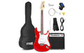 MAX GigKit E-Gitarrenset, rot