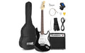 MAX GigKit E-Gitarrenset, schwarz
