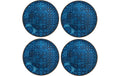Mäser Platzteller Tiles 4 Stück, 33 cm, Classic Blue
