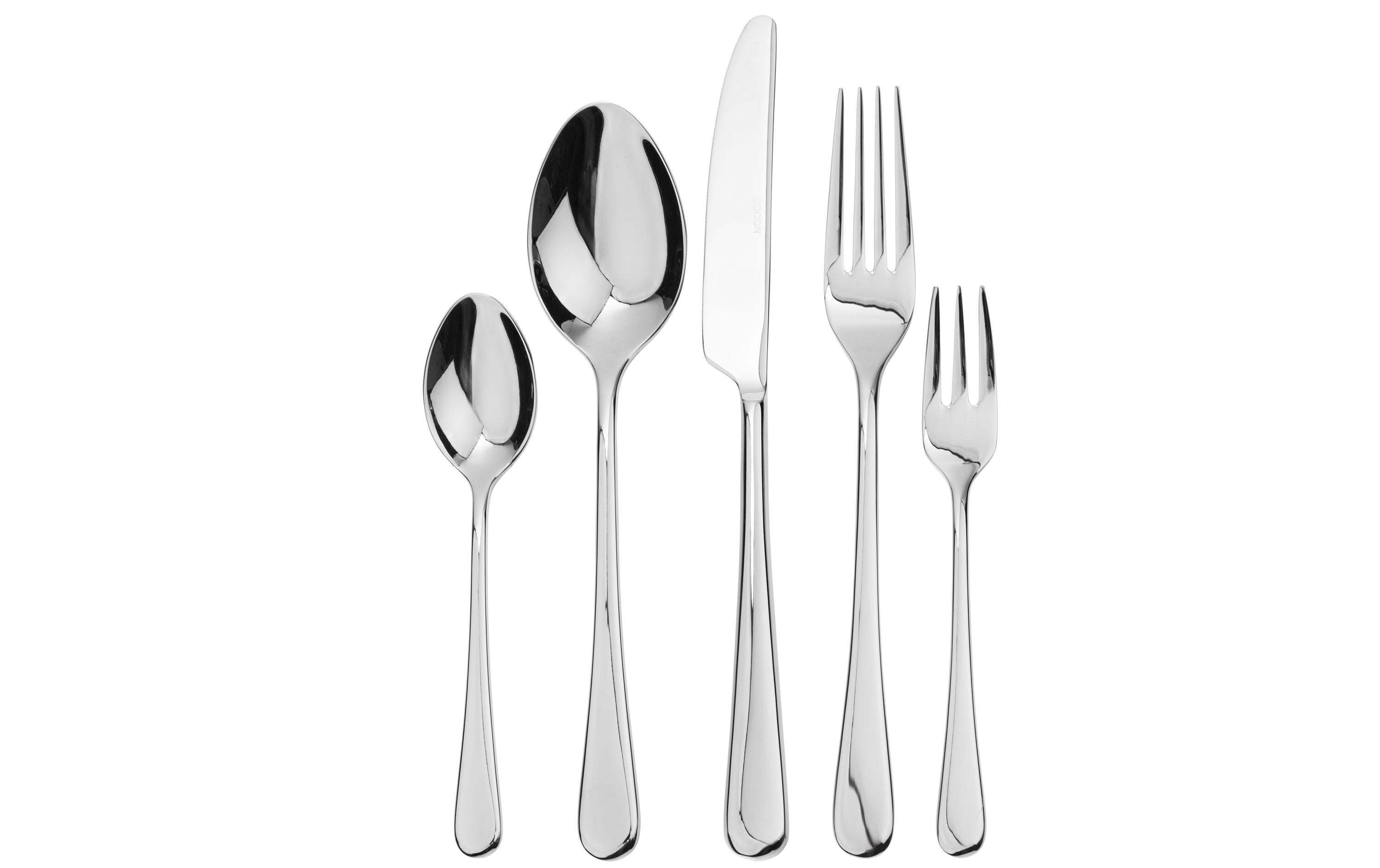 COCON Besteckset 30-teilig Edelstahl, Spülmaschinen fest