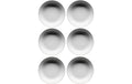 Mäser Suppen & Pastateller tief Barca 6 Stück, 20.5 cm, Weiss