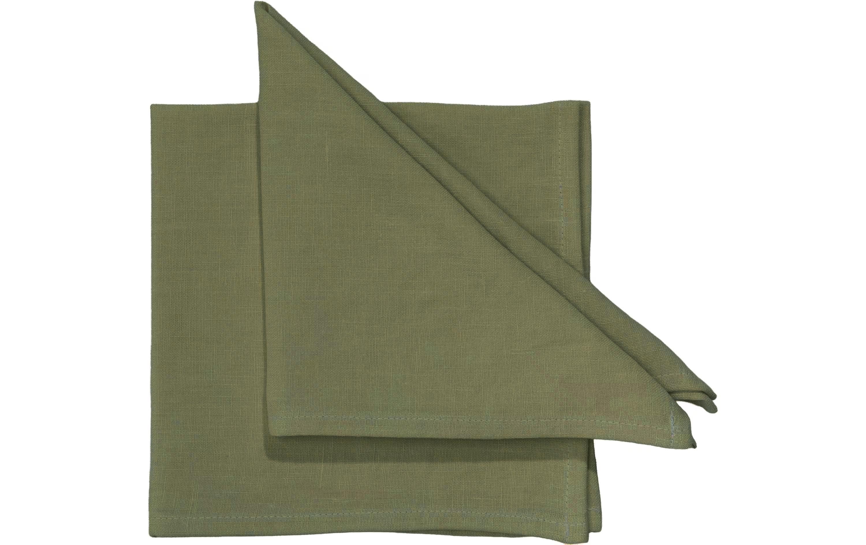 Pichler Serviette LARS moos 40x40cm, 6 Stk