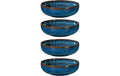 Mäser Schüssel Tiles UNO 4 Stück, 16 cm, Classic Blue
